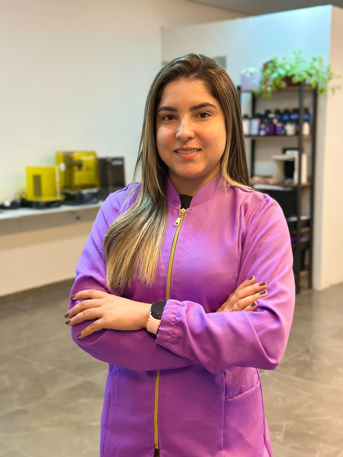 Geovanna Franco, técnica em prótese dentária
